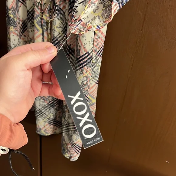 Multi print womens dress - Picture 6 of 8